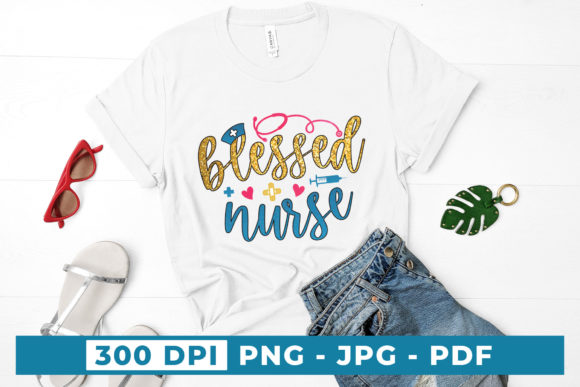 Blessed Nurse Graphics for Crafts Review