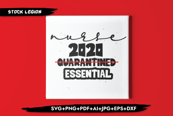 Nurse 2020 Essential: Graphics for Crafts