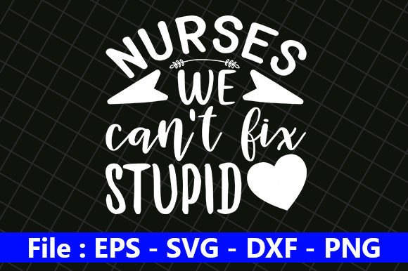Nurse Design Graphics for Crafts