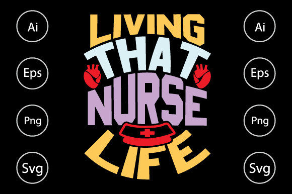 Nurse Design Graphics for Crafts & Branding