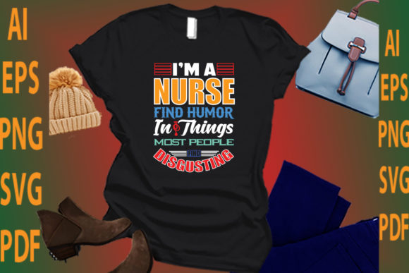 Nurse Humor Graphics for Crafts & Digital Sales