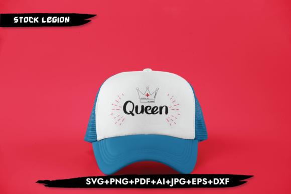 Nurse Queen Graphics for Crafts and Branding