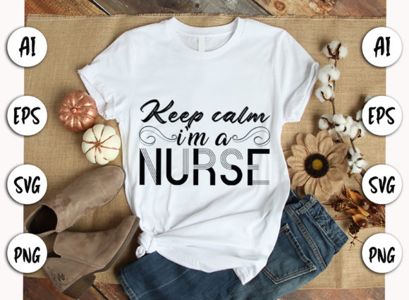 Nurse T-shirt Design 12: Graphics for Crafts