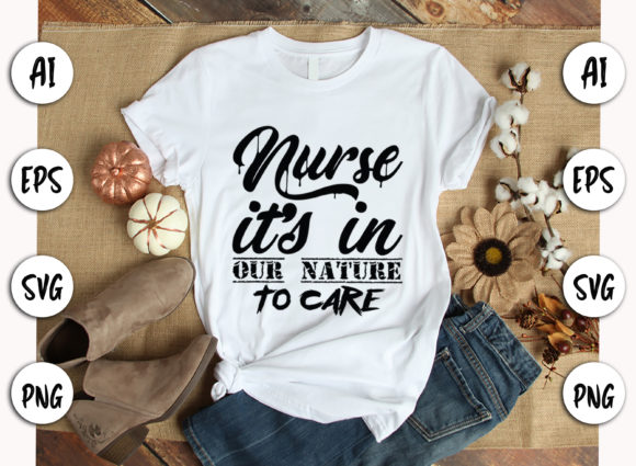 Nurse T-shirt Design 17: Graphics for Crafts