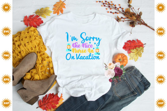 Nurse Vacation Graphics for Crafts & Sales