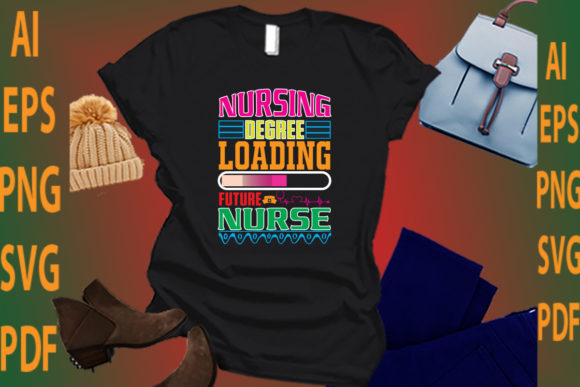 Nursing Degree Loading: Crafts & Graphics