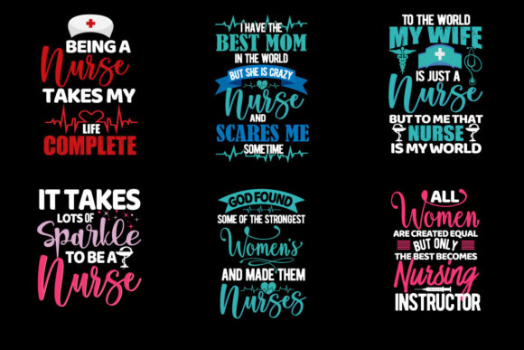 Pandemic Nursing Svg Shirt Design Bundle Graphics