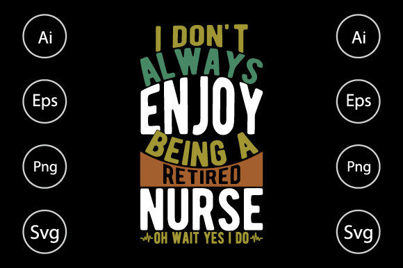 Retired Nurse Graphics for Crafts & Blogs