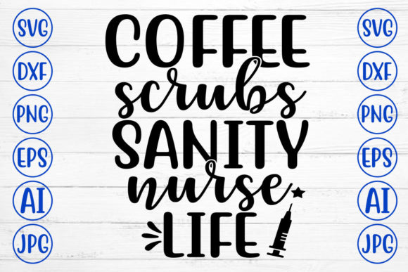 Reviewing Coffee Scrubs Sanity Nurse Life for Embroidery