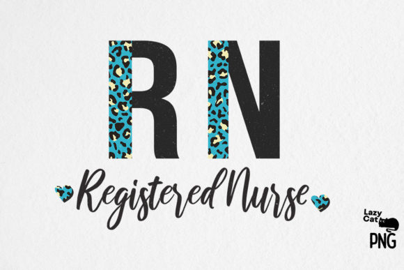 RN Registered Nurse Sublimation Graphics for Crafts
